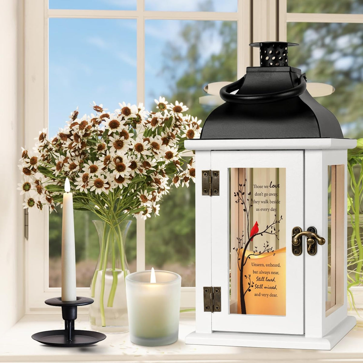 Memorial Lantern - Bereavement Sympathy Gifts for Loss of Loved One Memorial Gifts for Loss of