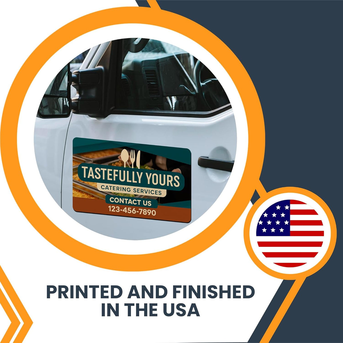 Magnet Me Up Custom Car Magnet for Business – Personalized Magnetic Sign for Cars & Trucks