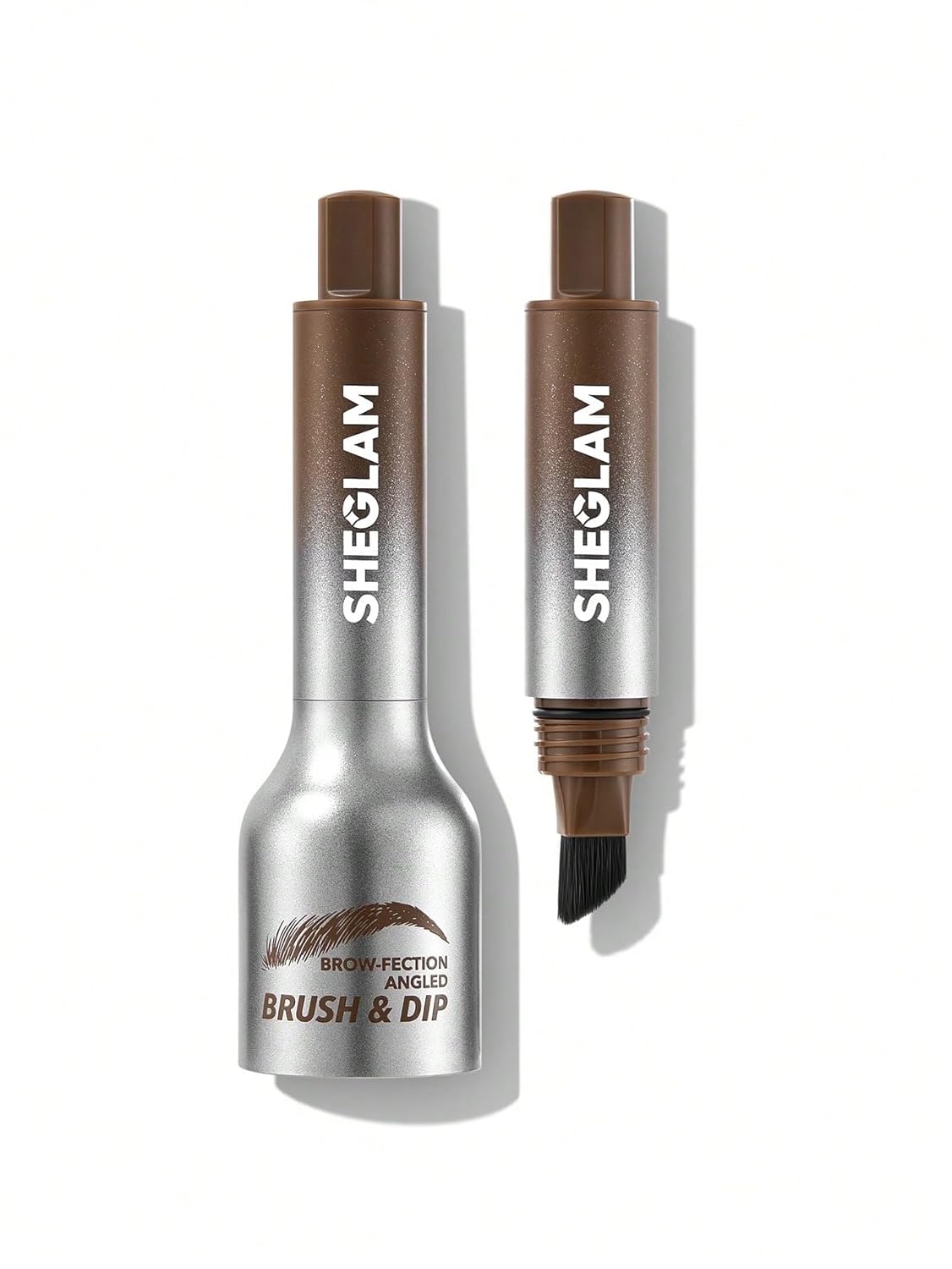 SHEGLAM Brow-Fection Angled Brush & Dip Upgraded Microblading Eyebrow Pen Long Lasting Waterproof
