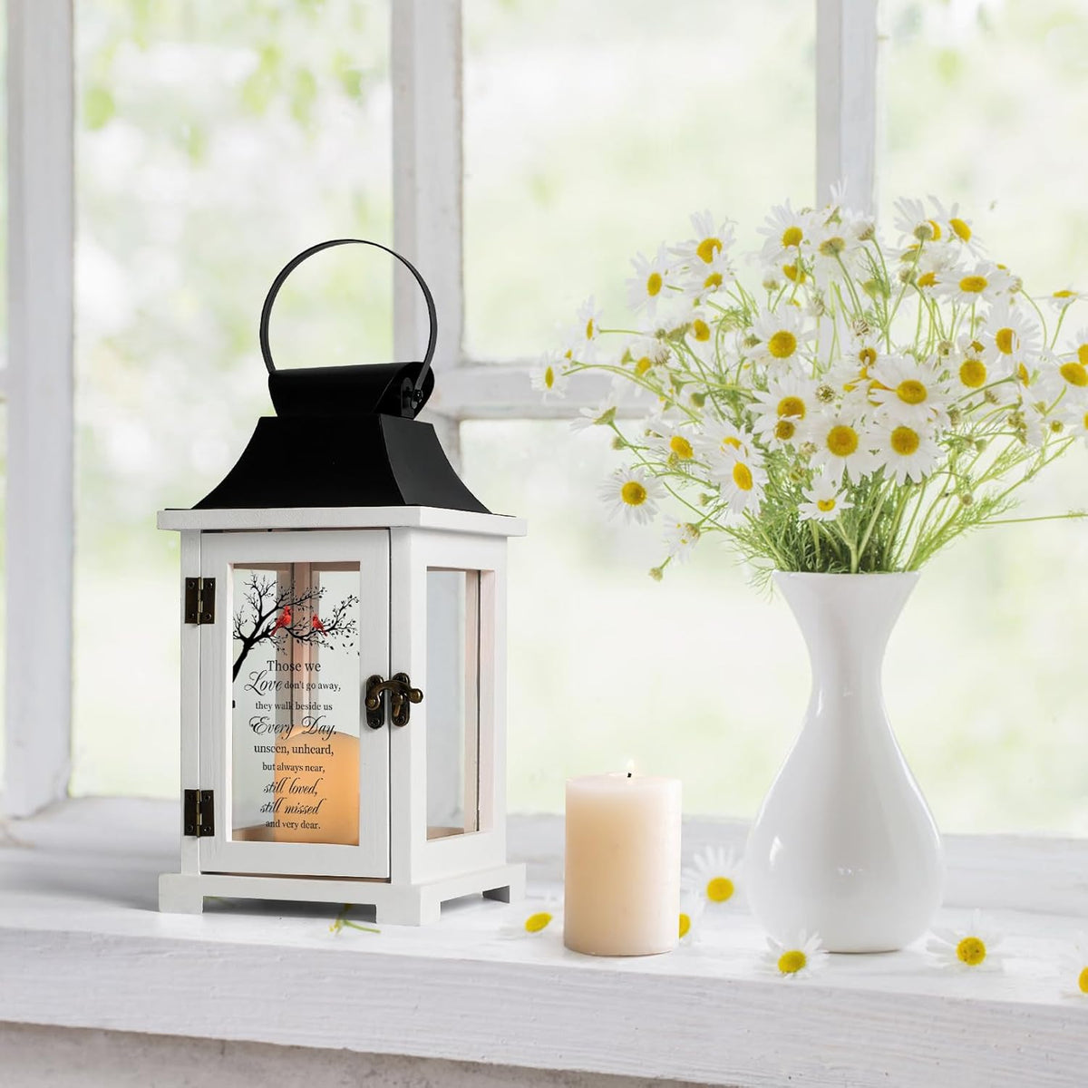 Memorial Lantern - Bereavement Sympathy Gifts for Loss of Loved One Mother Father, Thoughtful