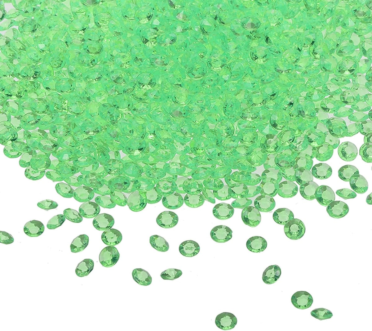 PATIKIL 4000 Pcs Wedding Table Scatter Confetti Crystals 6mm Acrylic Diamonds Vase Fillers Gems for