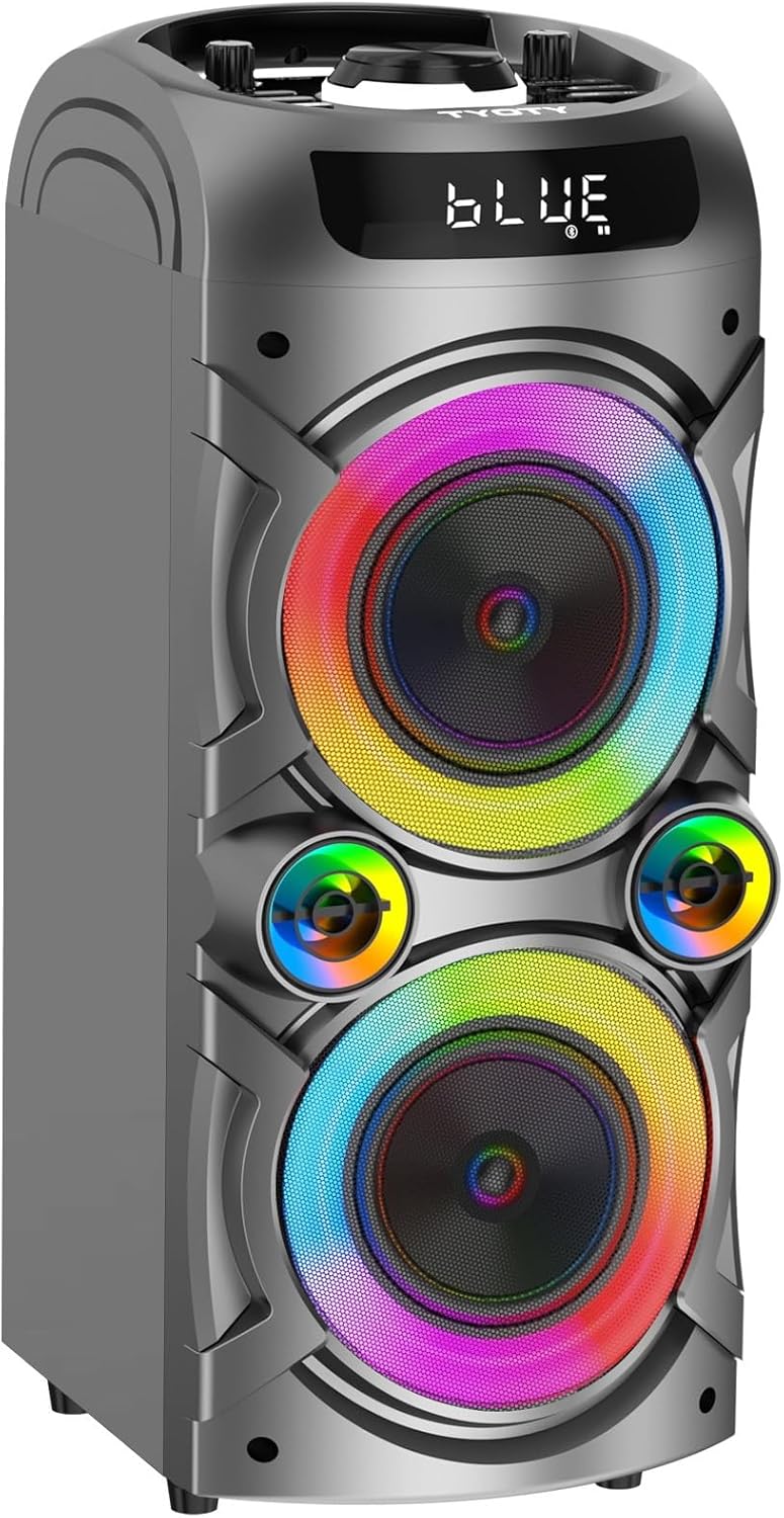 Portable Bluetooth Speaker 100W Big Powerful Wireless Boombox TWS Pairing Loud Stereo Sound Deep