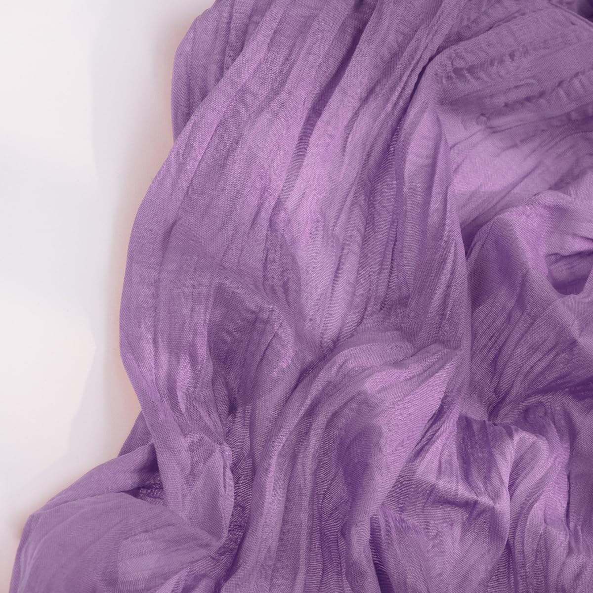 Lavender Purple Cheesecloth Table Runner 10 Pack Fall Table Runners Boho Gauze 120 Inches Cheese