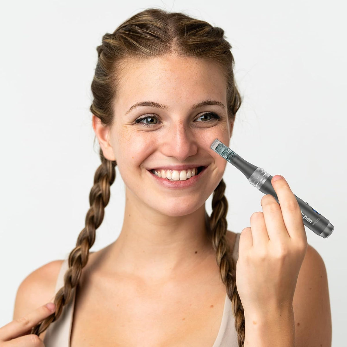 Microneeding Derma Roller Pen |Micro Needle Roller Pen for Home Use Microneedle Roller Pen for