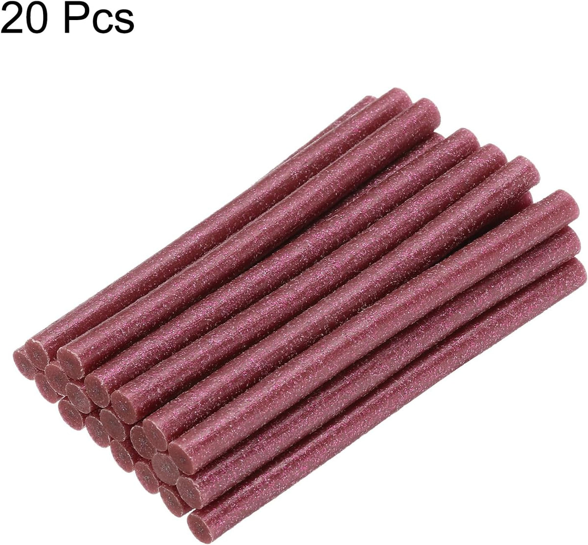 uxcell 20pcs Hot Glue Sticks for Glue Gun 7mm/0.28-inch x 4-inch Mini Hot Melt Adhesive Glue Stick