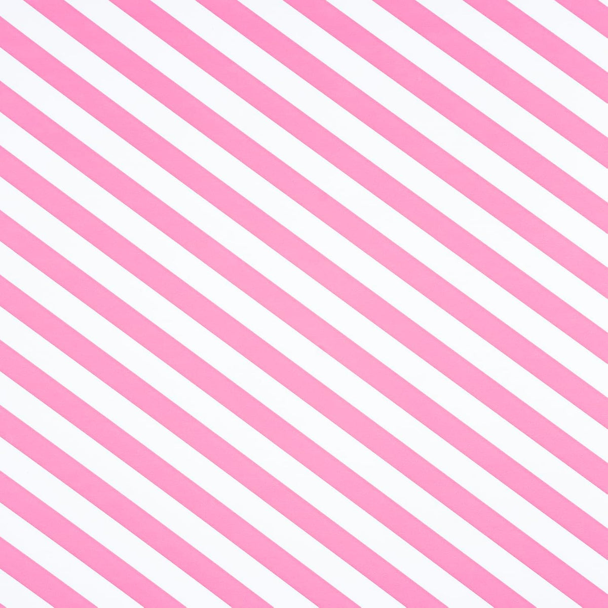 WRAPAHOLIC Reversible Wrapping Paper - Mini Roll - 17 Inch x 33 Feet - Pink and Stripes Design for