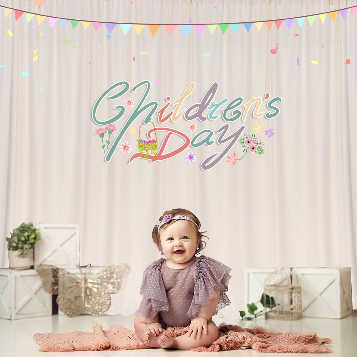 10ft x 10ft Beige Backdrop Curtains for Wedding Birthday Baby Shower Photography Backdrop Fabric