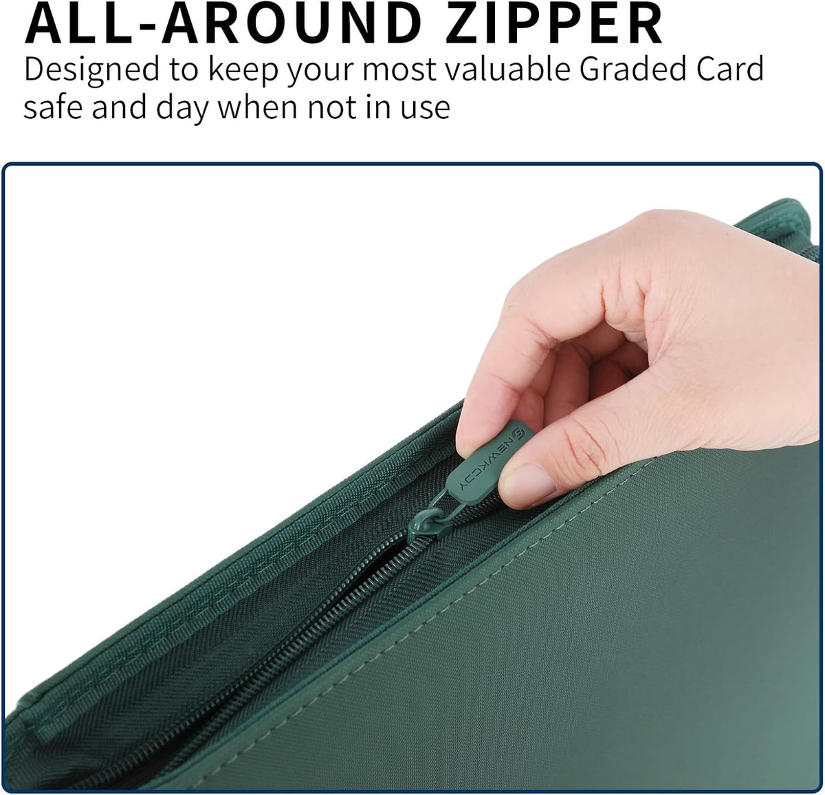 Snekdy premium 1024-pocket trading card binder, 16-pocket cards album, waterproof PU-leather Cover
