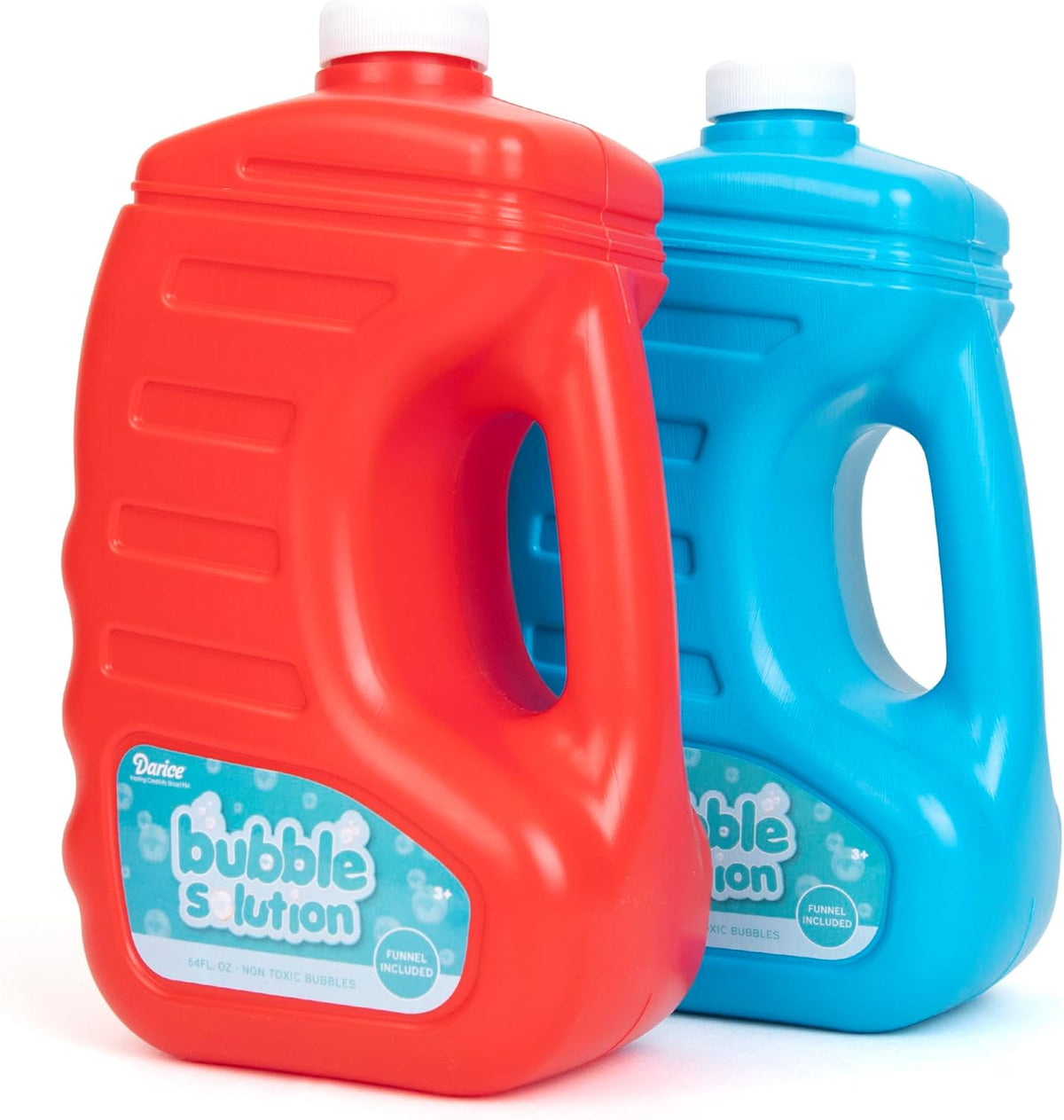 Darice 2 Pack 128oz Bubble Solution Refill for Bubble Machines & Blowers - Easter, Weddings