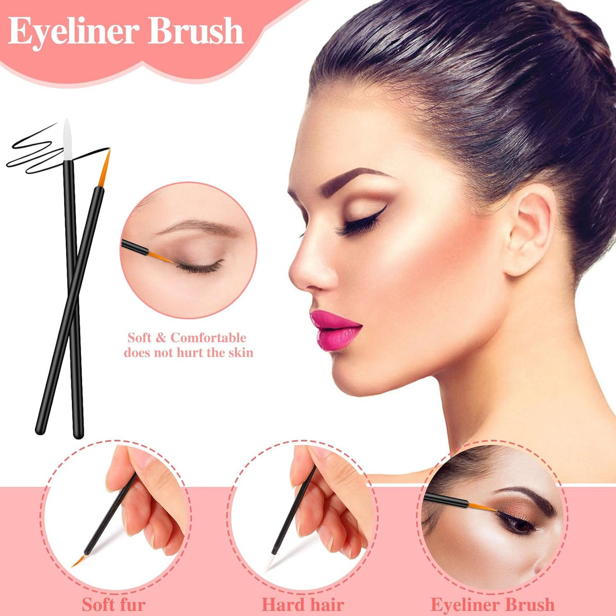 Disposable Makeup Applicators Tools Kit, 100 Mascara Wands 100 Lipstick Applicators 50 Disposable