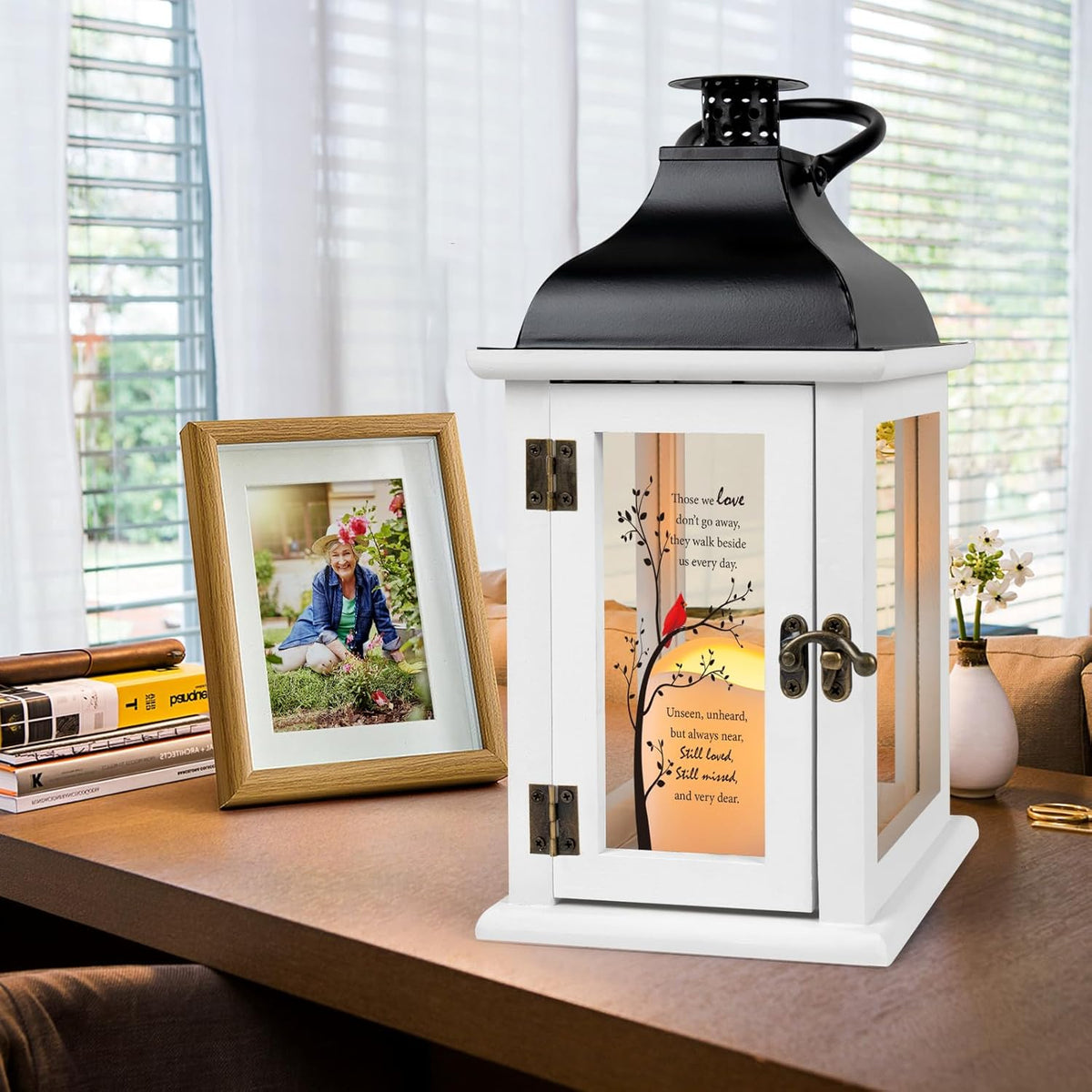 Memorial Lantern - Bereavement Sympathy Gifts for Loss of Loved One Memorial Gifts for Loss of