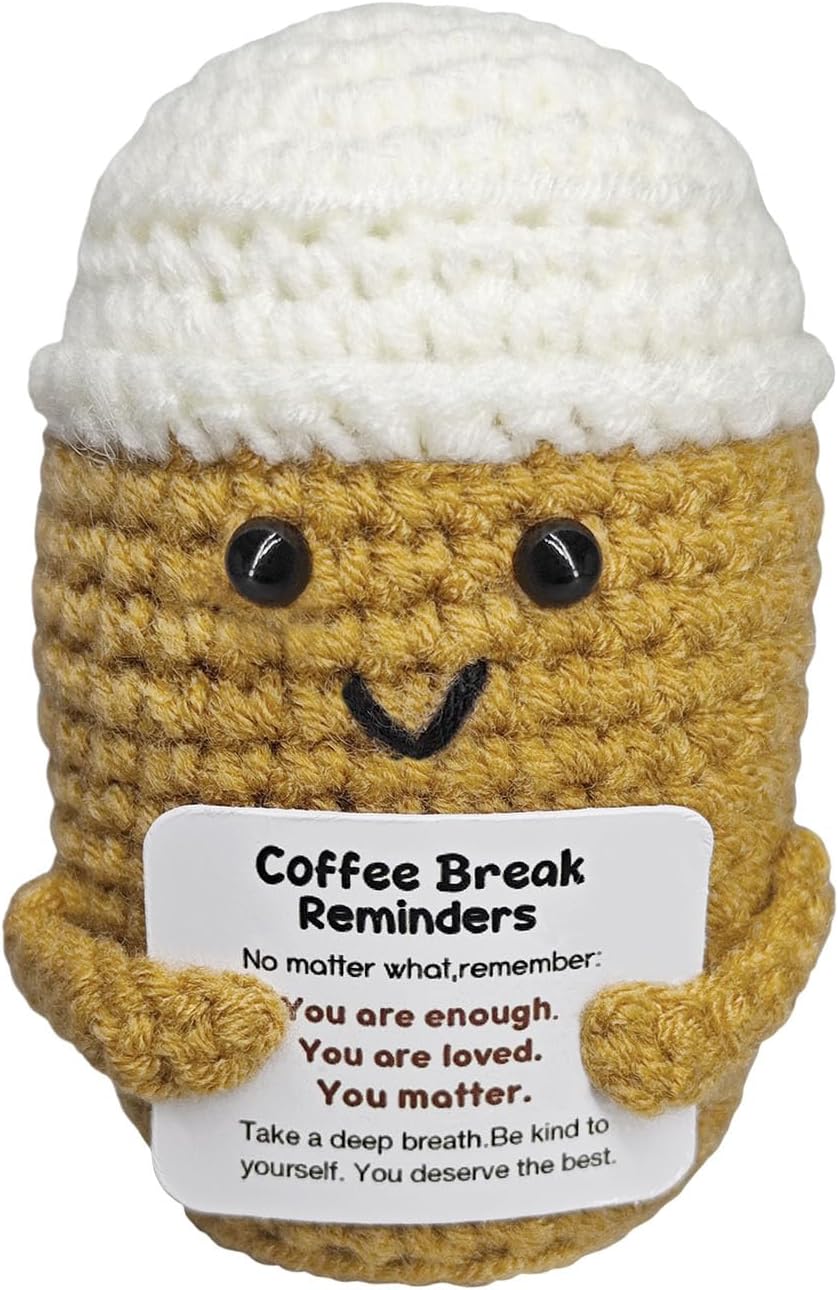 Coffee Lovers Birthday Gifts for Women Men,Emotional Support Gifts,Encouragement Little Reminders