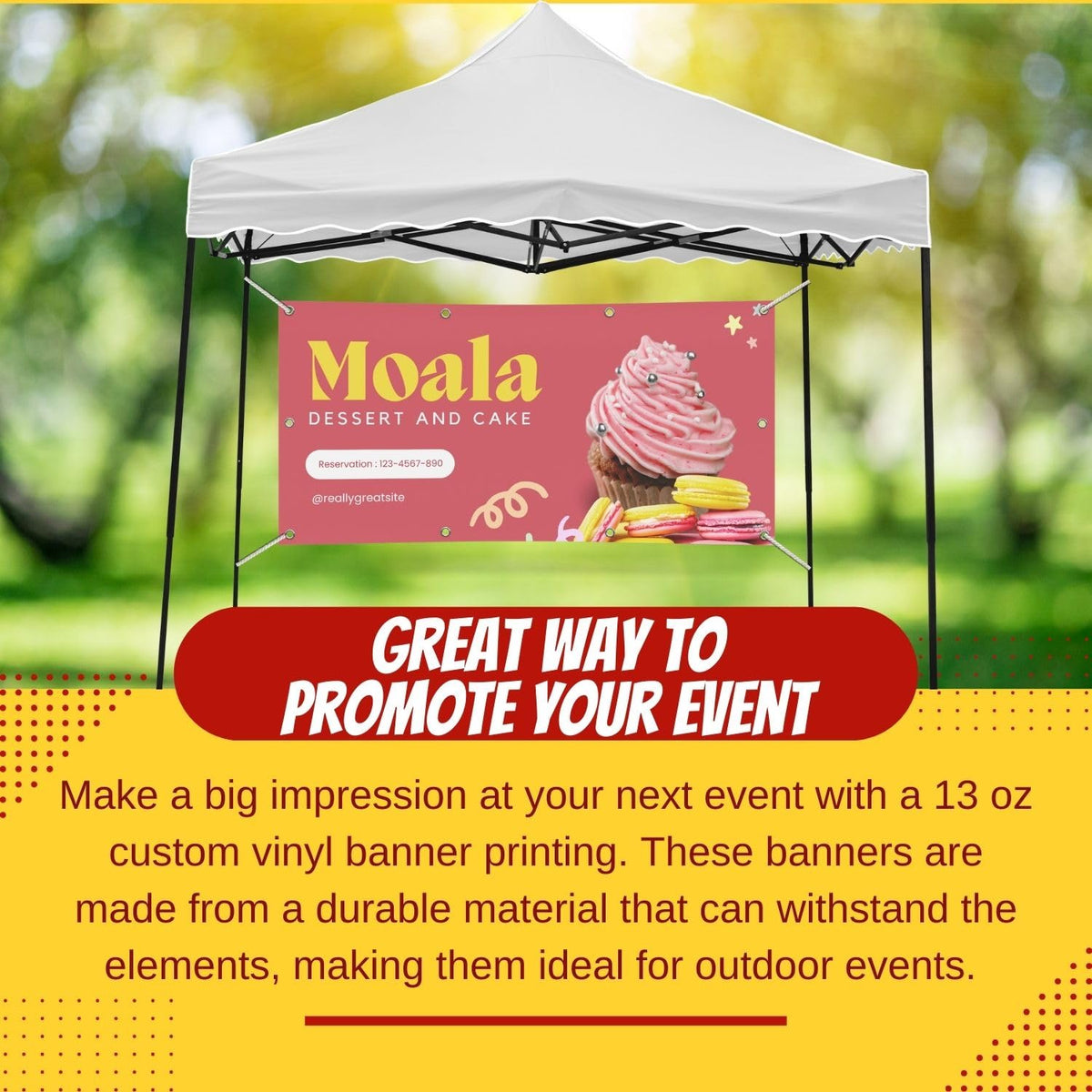 Personalized Custom Vinyl Banner Printing Indoor or Outdoor use Printed Business Event Birthday