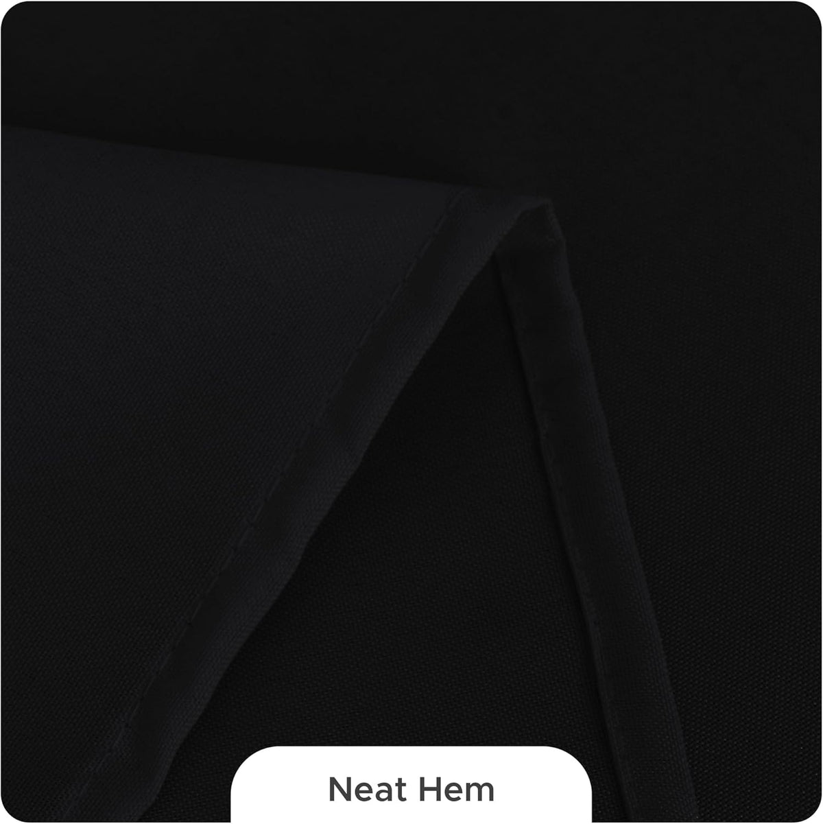 Fitable 8 Pack Table Cloth Rectangle Table: Stain and Wrinkle Resistant Tablecloth Rectangular