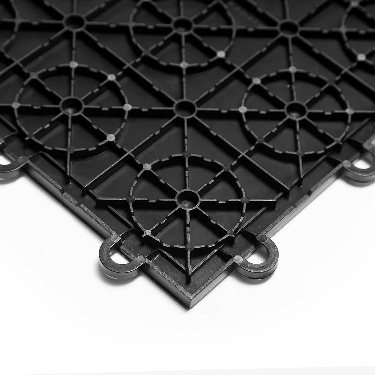 IncStores 3/8" Thick Snap Together Dance Flooring Tiles | 12”x12” Printed Vinyl Dance Floor Tiles