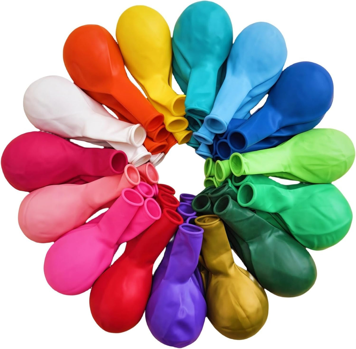 300 Pcs 12 Inch Balloons 15 Kinds Colors Latex Colorful Party Balloon Bulk for Various Party Events