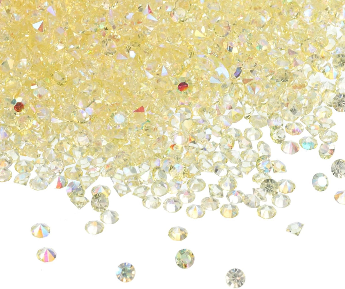 PATIKIL 14000Pcs Wedding Table Scatter Confetti Crystals 3mm Acrylic Diamonds Vase Fillers Gems for