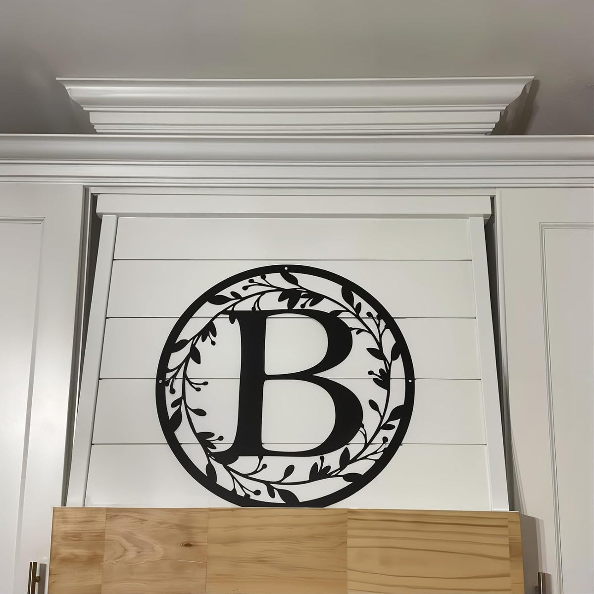 Personalized Metal Name Signs, Split Letter Monogram Wall Decor, Custom Last Name Sign, Family Name