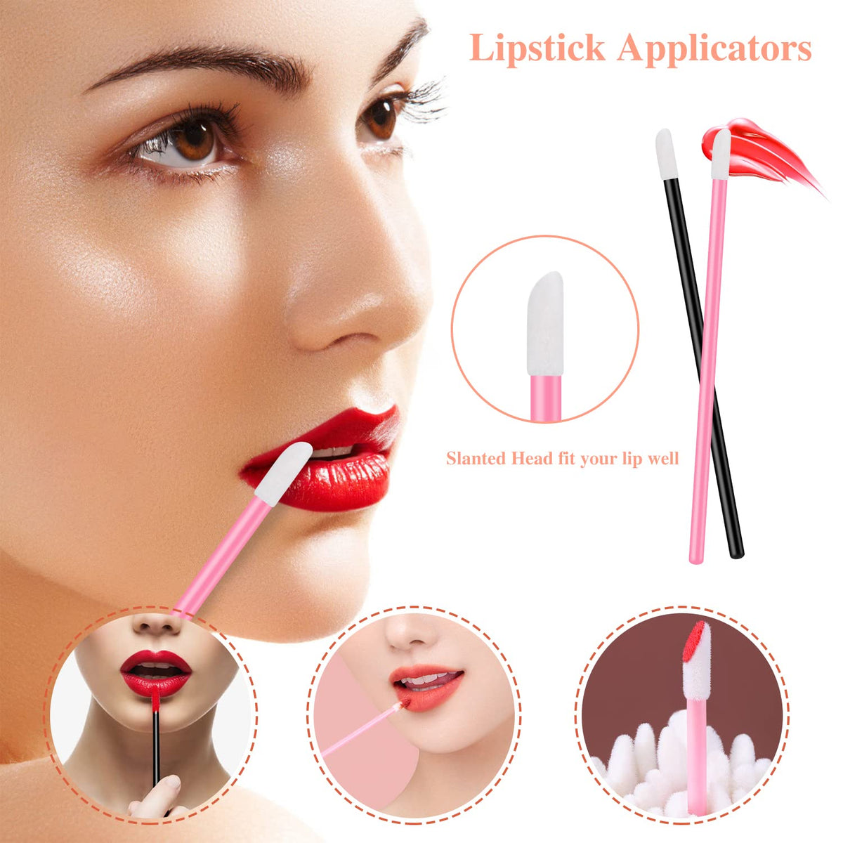270 PCS Disposable Makeup Applicators Tools Kit, Makeup Artist Must Haves 70 Disposable Eyeliner