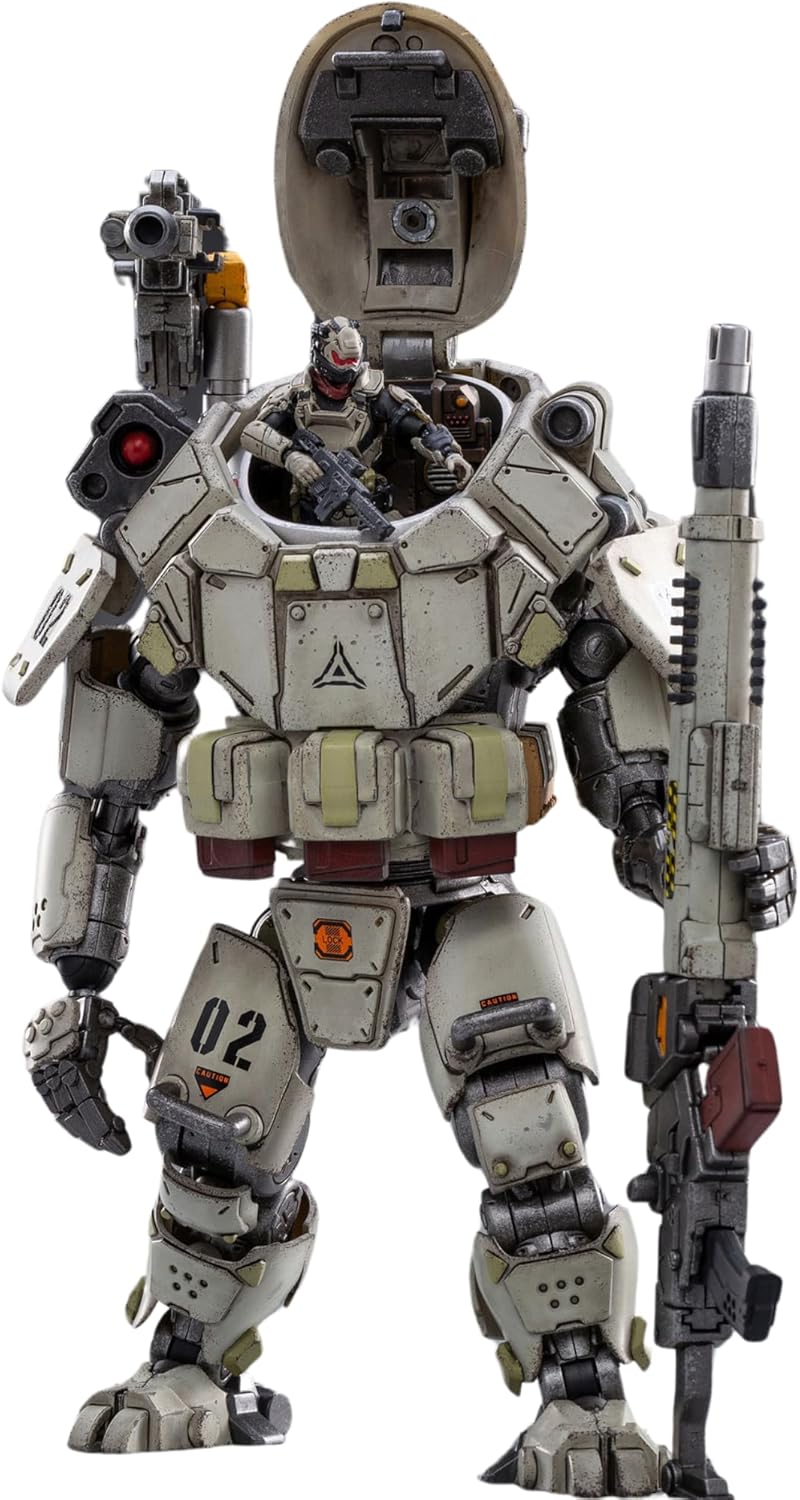 JOYTOY 1/25 Action Figures Iron Wrecker 02 Tactical Mecha Anime Figure Collection Modern Military