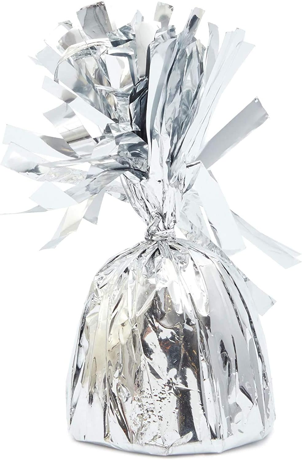 BLUE PANDA Balloon Weights - 4.5 x 2.35 in, Silver, 15 Pack - Table Balloon Stand Weight & Holder