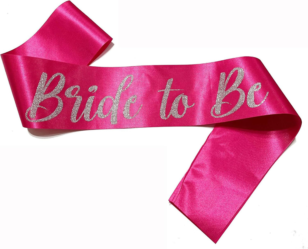 Bride to Be Sash Pink, Bride Sash Bachelorette Party Bridal Shower Sashes Bachelor Decorations Just