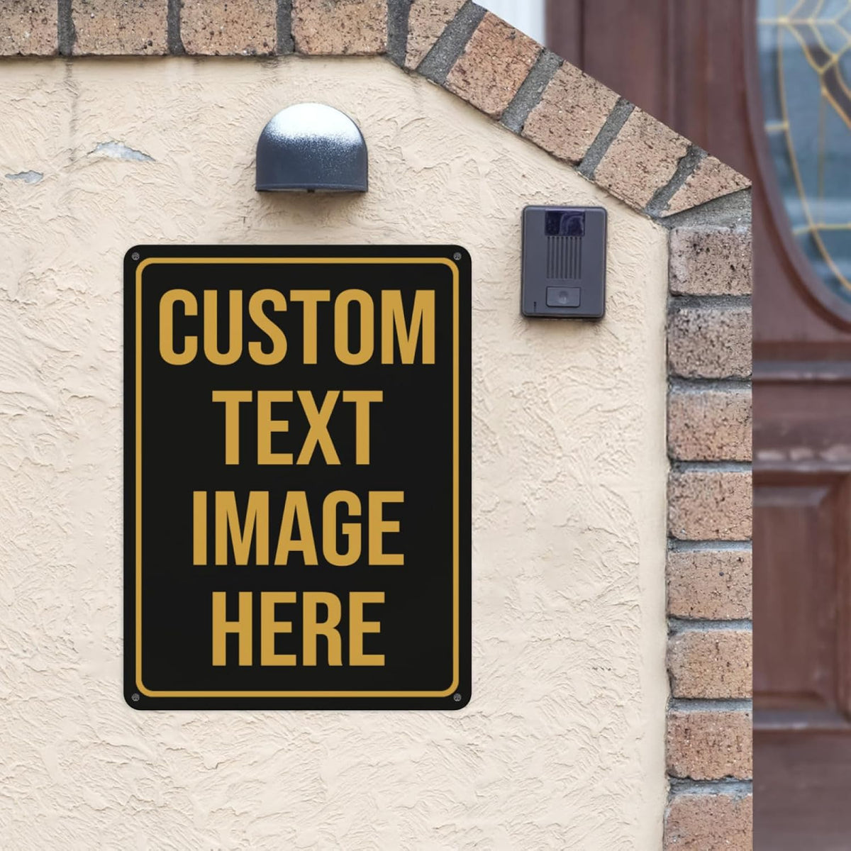 Custom Signs Outdoor Metal Sign Custom Sign Personalized Metal Signs Make Your Own Sign Add Text