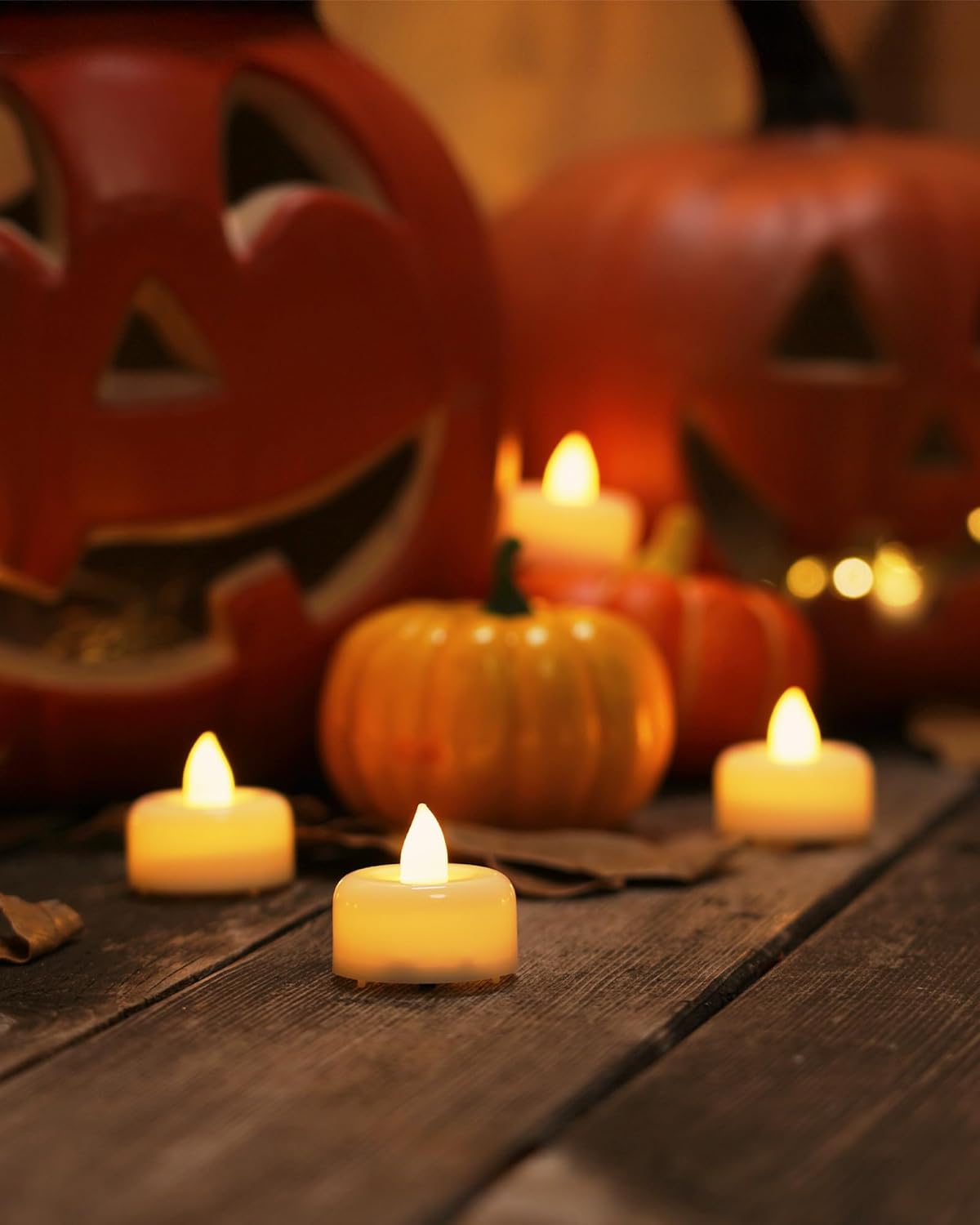 Amagic 150Pack Flameless LED Tea Lights Candles Battery Operated, Electric Fake Tealight Candles