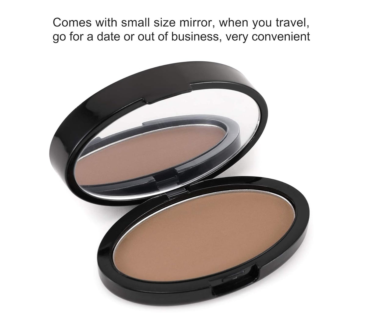 Boobeen Eyebrow Seal Stamp Powder - Waterproof 3 Seconds Eye Make Up Nature Coloring Kit - Creates