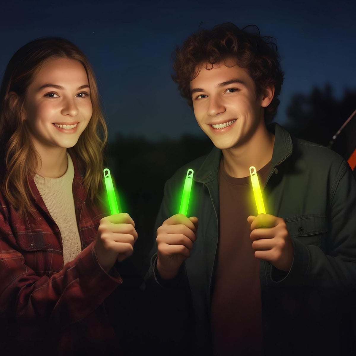 Glow Fever Emergency Safety Military Grade Glow Sticks, 30pcs 6'' Lightsticks, Light Up Ultra