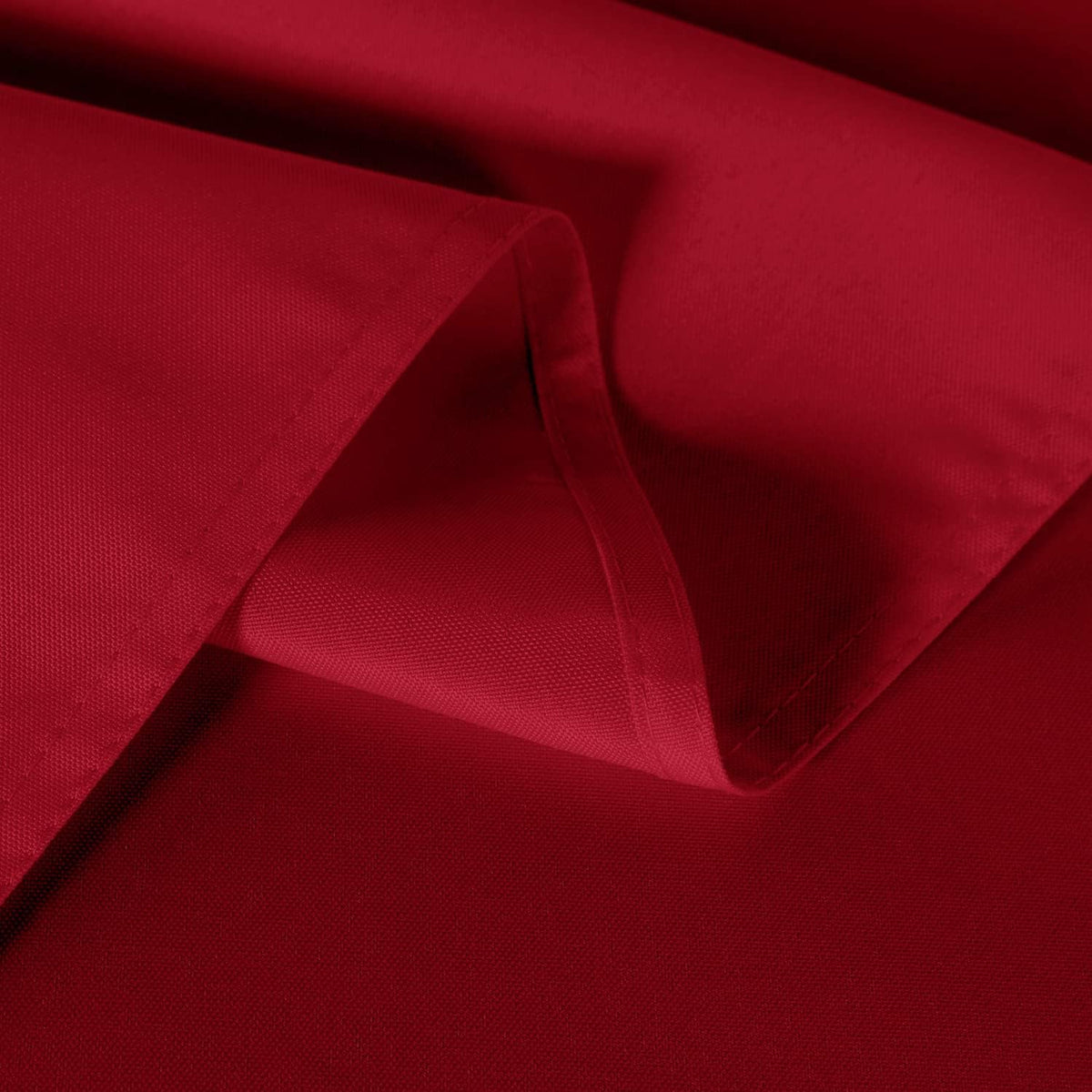 sancua 2 Pack Red Tablecloth 60 x 102 Inch, Rectangle 6 Feet Table Cloth - Stain and Wrinkle