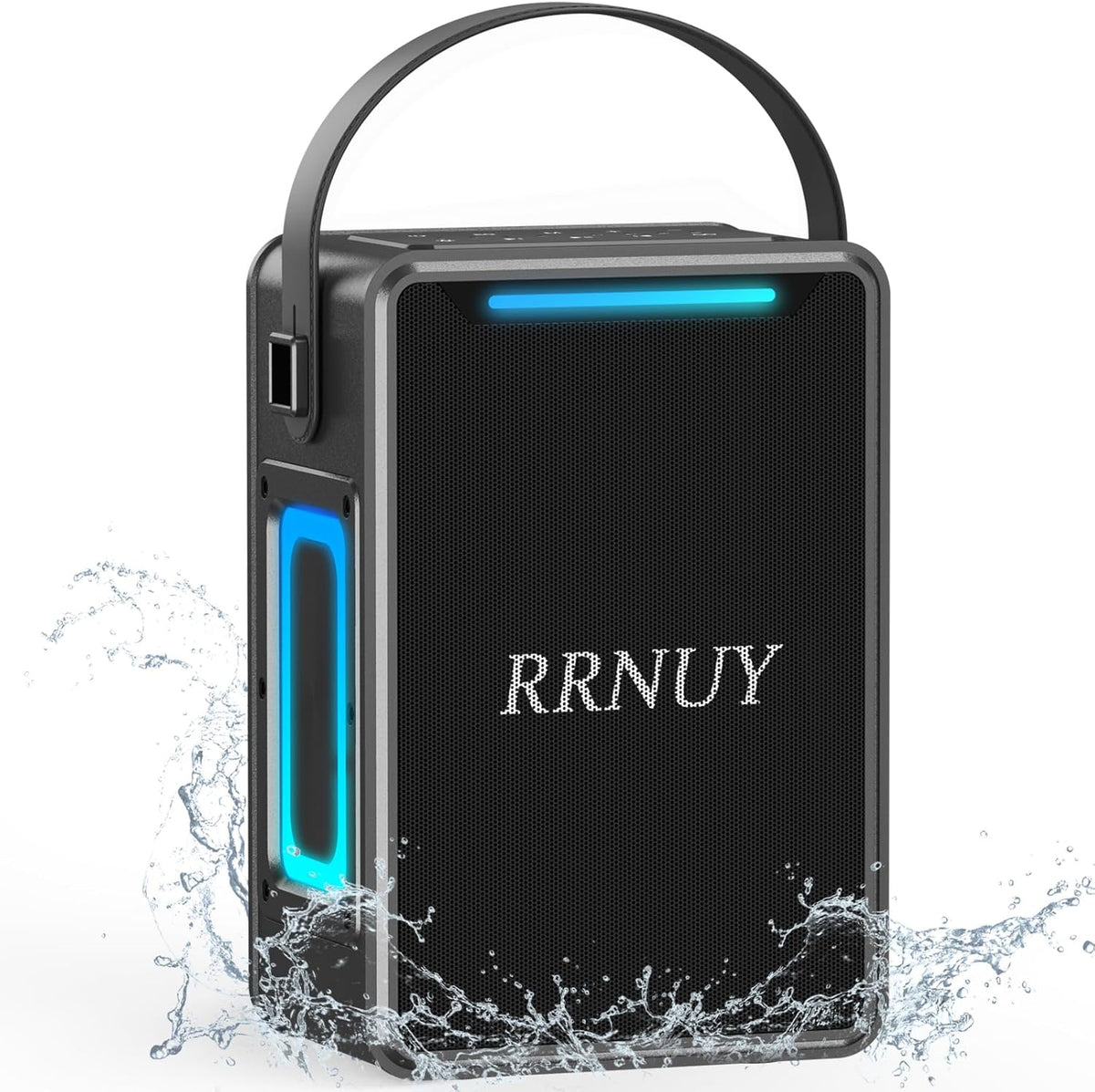 Portable Bluetooth Speaker 60W IPX6 Waterproof Wireless Speakers with Deep Bass, TWS Pairing, DSP