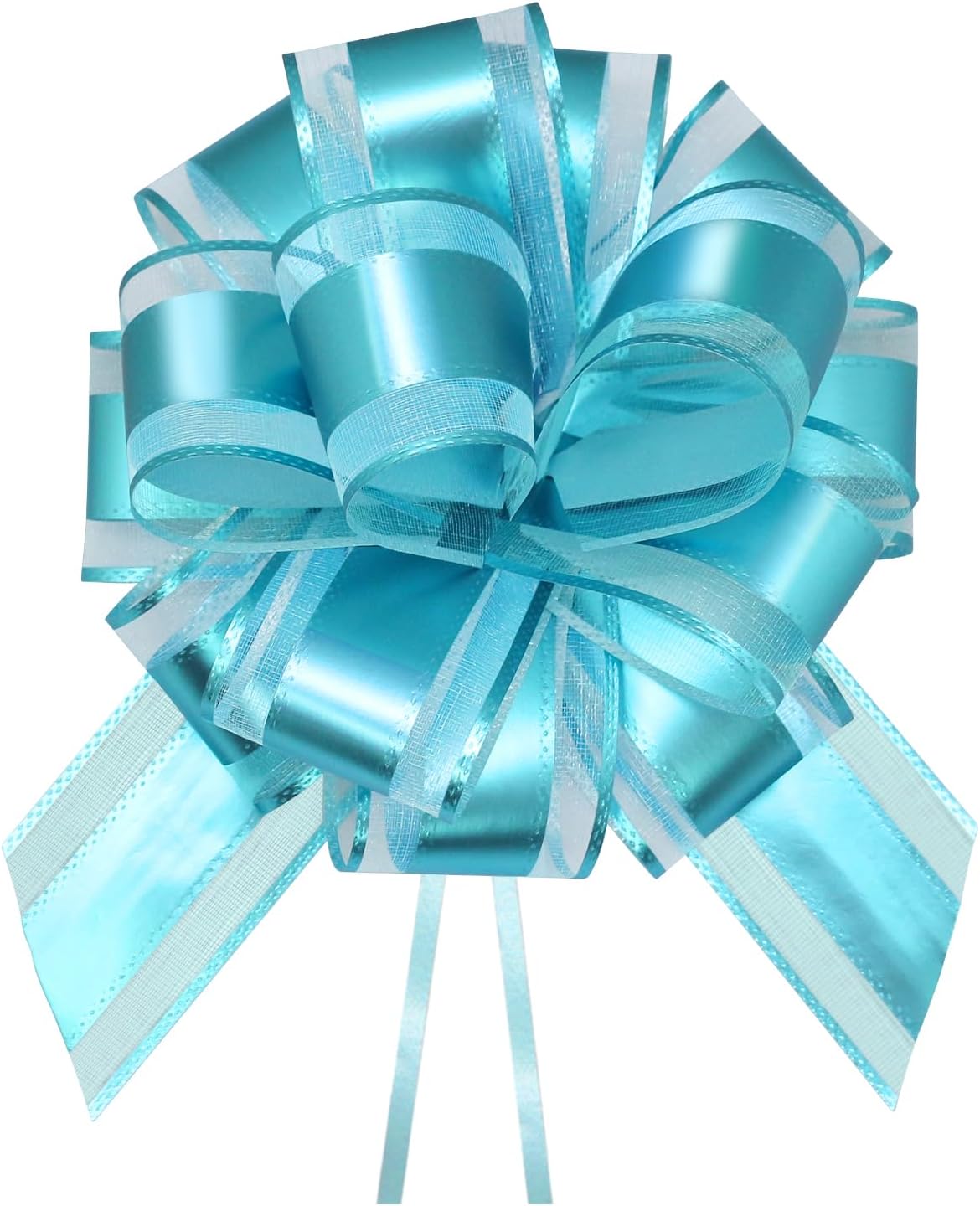 7 Pieces Large Pull Bows, 6 inche, Big Bow for Gift Wrapping, Christmas Party Birthday Gift