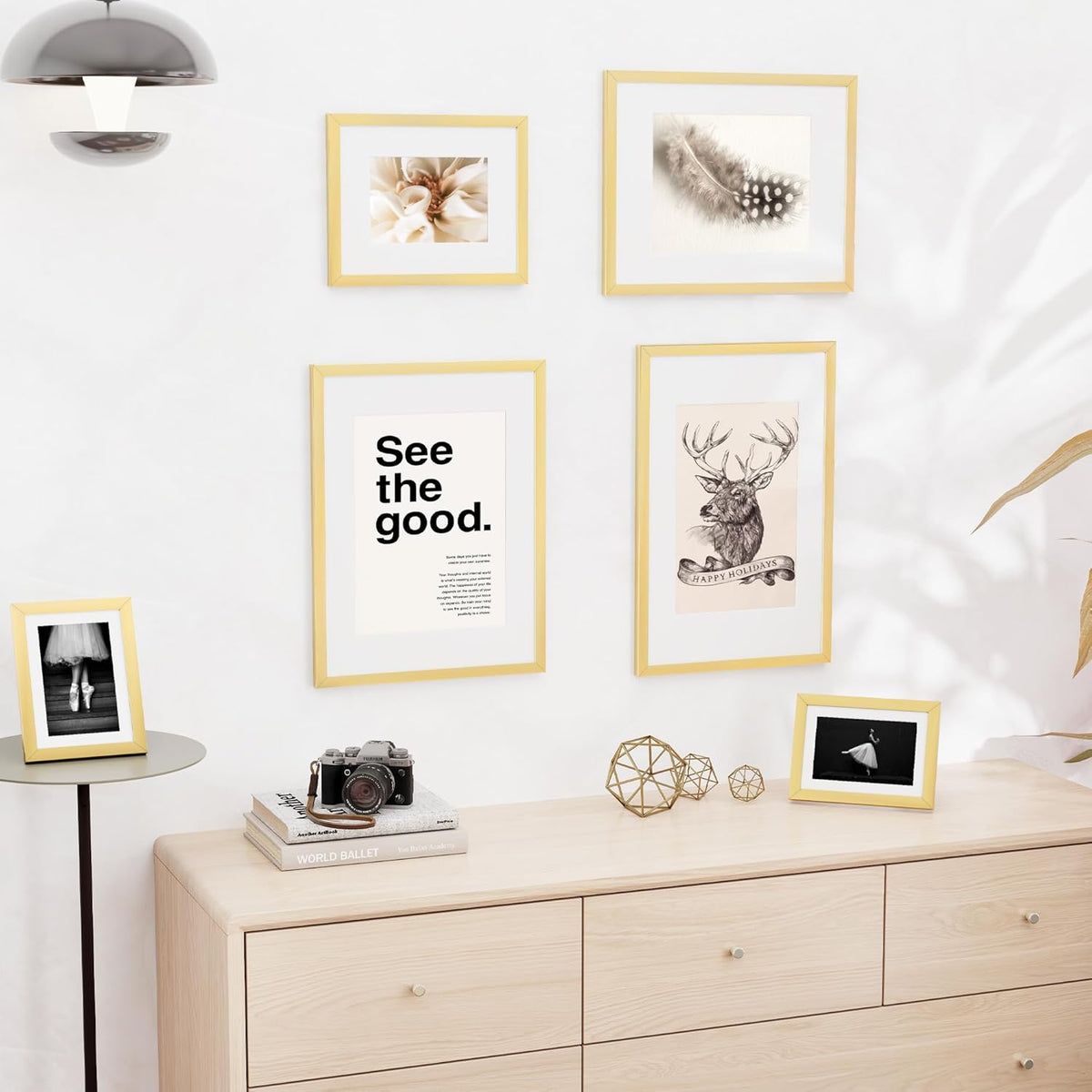 12x16 inch Picture Frame, 12x16 Photo Frames with 8.5x11 Removable Mat - High Definition Plexiglass