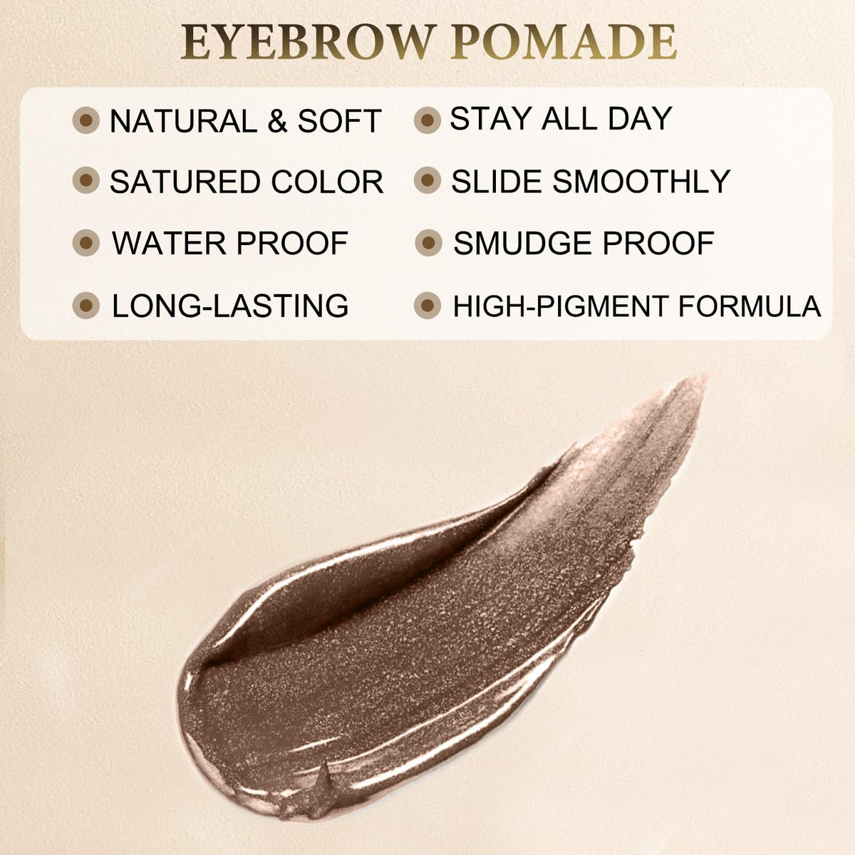 Eyebrow Pencil Makeup Kit, with Waterproof 2-IN-1 Microblading Eyebrow Pen, Eyebrow Pomade
