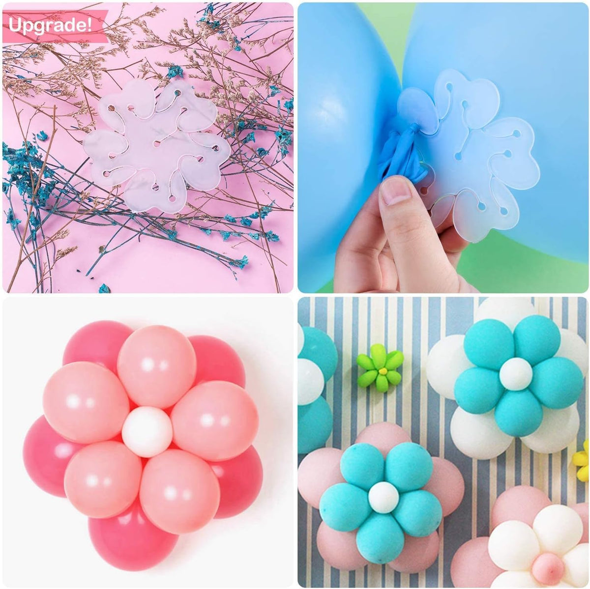 Balloon arch kit and Balloon Garland Kit, 2 Pack Balloon Garland Strips - 2 Pack Balloon Glue Point