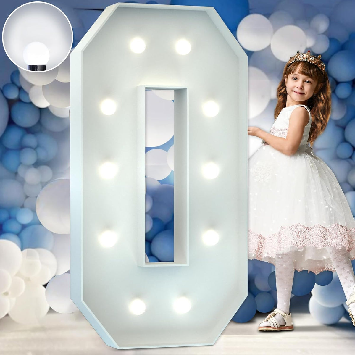 Marquee Numbers 4 Feet Tall Big Light Up Numbers 30th 40th 50th Birthday Decorations Graduation