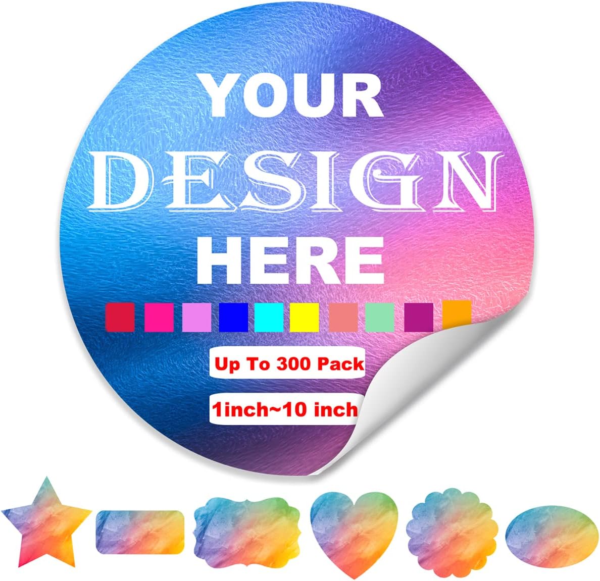 Personalized Custom Stickers for Business Logo Customized Stickers Labels with Photo Text Image