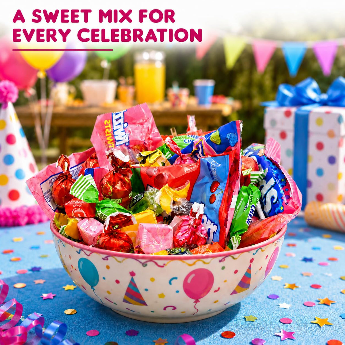 Candy Variety Pack, 2 LB Bulk Candy for Pinata Stuffers and Goodie Bags