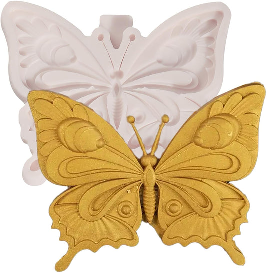 1 Pcs Exquisite Butterfly Fondant Moldfor Cake Decoration, Butterfly Chocolate Silicone Mold