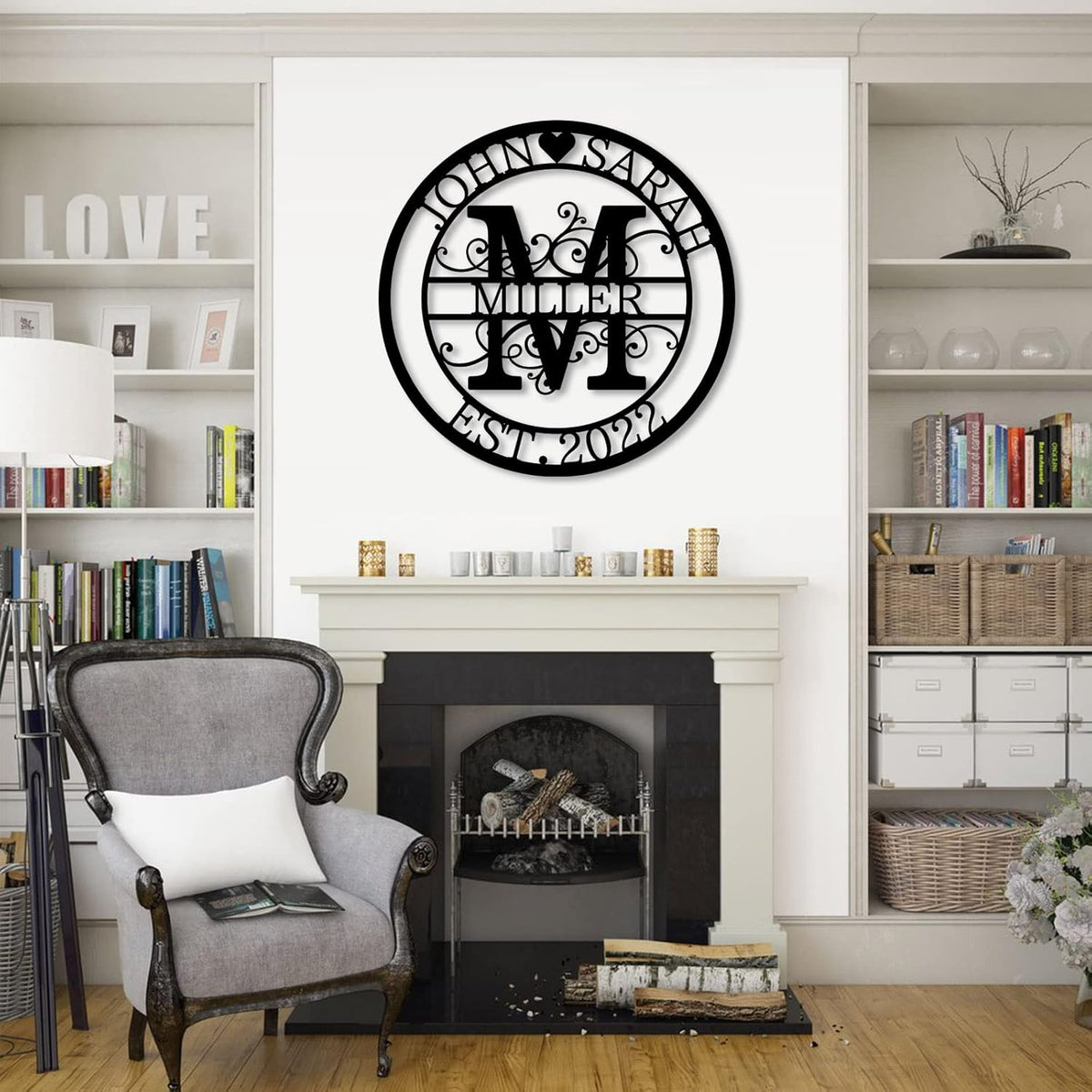 Custom Metal Sign - Personalized Name Sign - Family Sign - Outdoor Metal Wall Art Home Decor