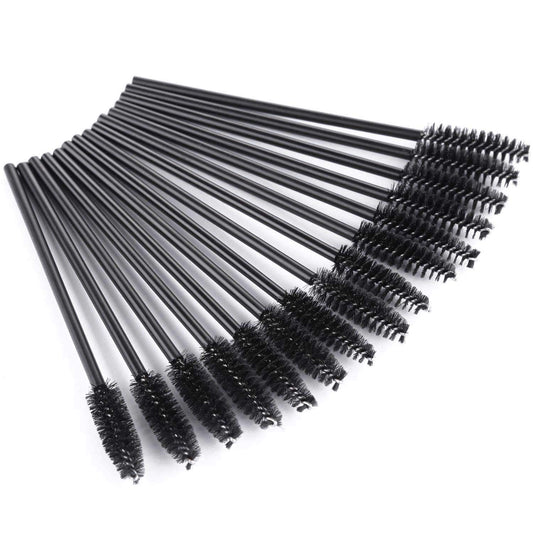 Tbestmax 200 Disposable Mascara Wand Eyebrow Brushes Spoolies Applicator for Eyelash Extension