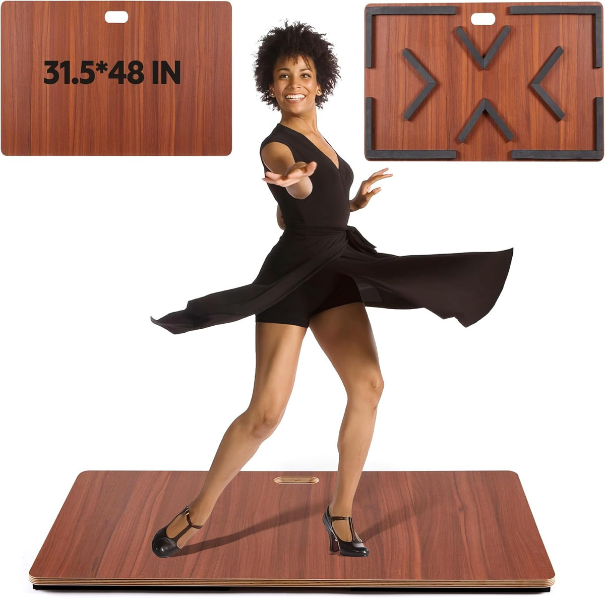 Tap Dance Floor-Portable Dance Floor for Any Surface-Professional Tap Board for Tap Dancing,Ideal