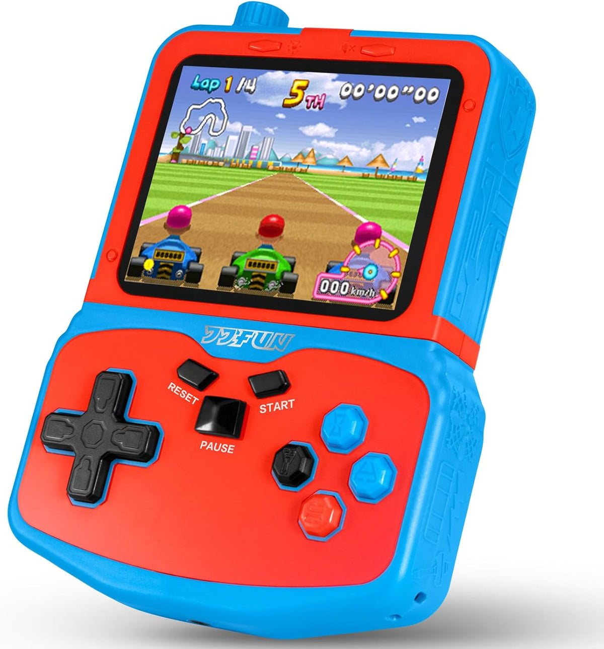 Portable Video Game Console for Kids, 220 Built-in Classic Retro Games, Handheld Plug & Play Player