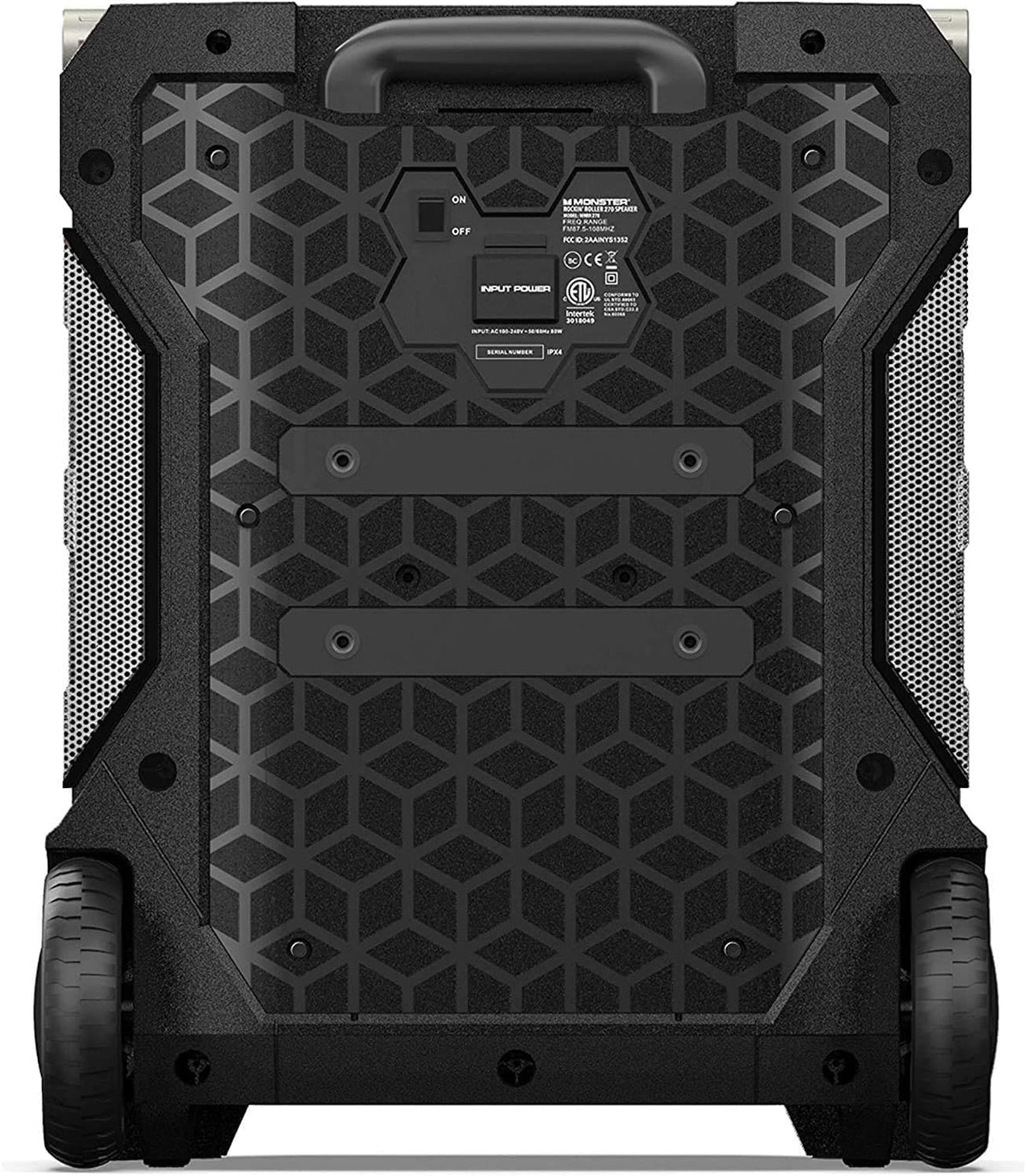 Monster Rockin’ Roller 270 Indoor/Outdoor Portable Bluetooth Speaker | up to 200W of 270 Degree
