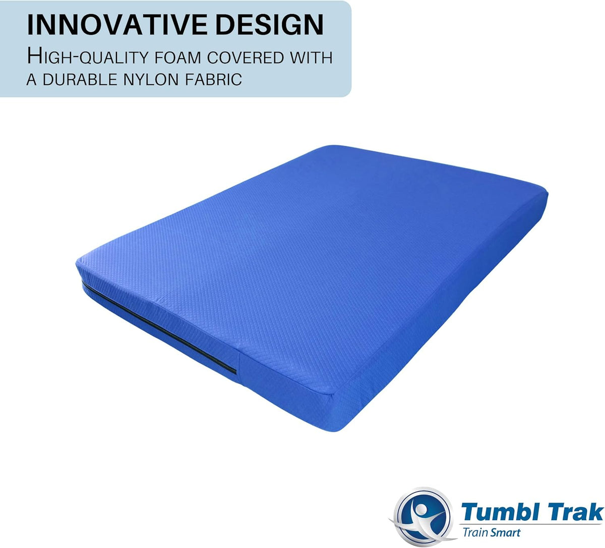 Tumbl Trak Home Practice Mat, 4 ft x 6 ft x 6 in, Soft Pillow Mat, Thick Gymnastics Landing Mat for