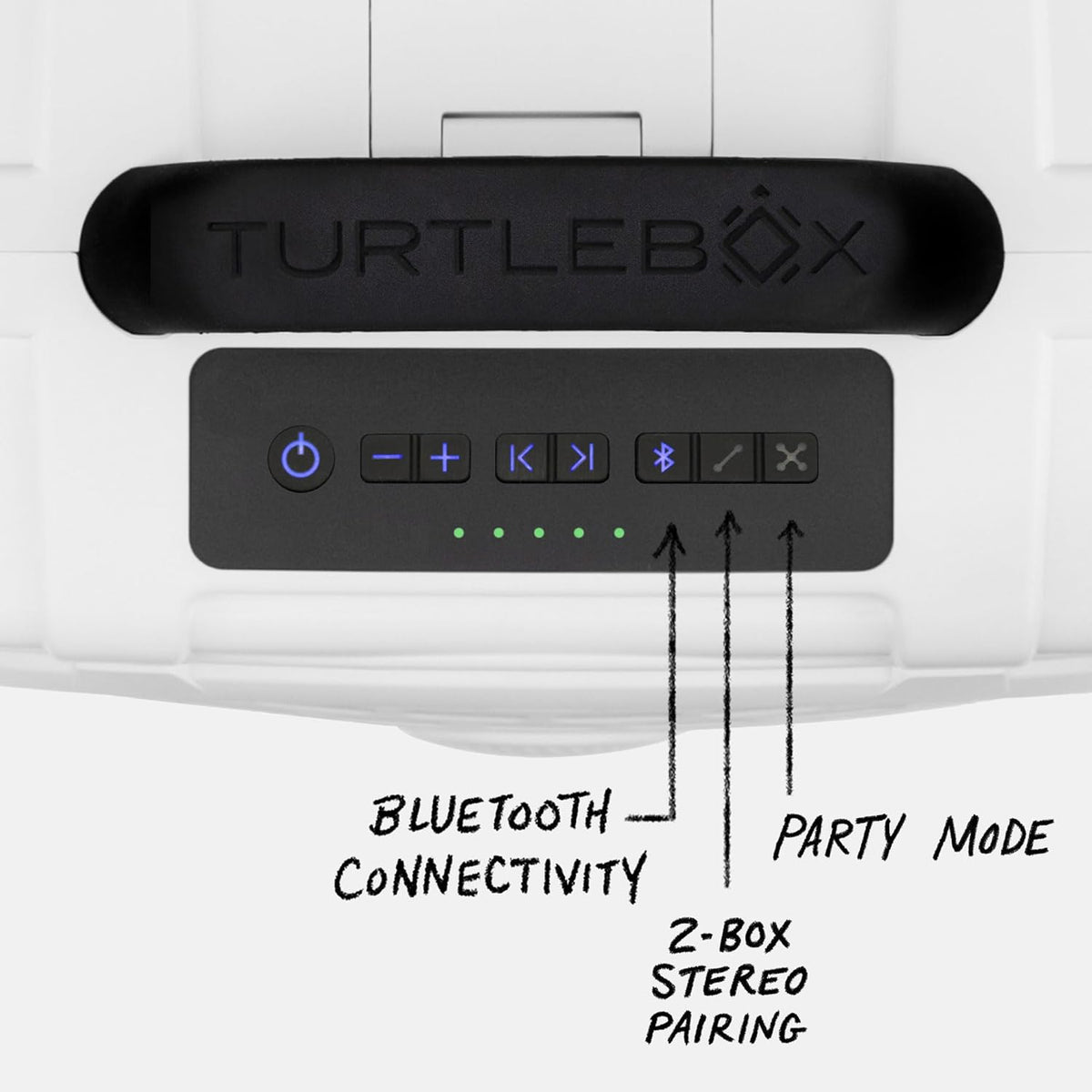 Turtlebox Original Gen 3: Portable Outdoor Bluetooth Speaker – Ultra-Loud (120dB), Waterproof