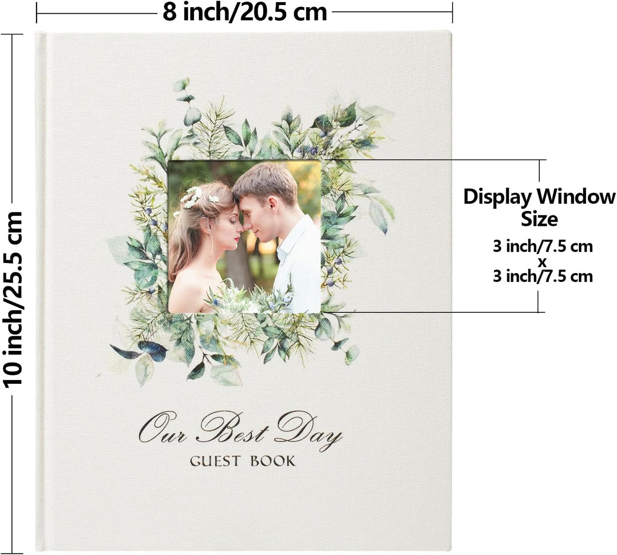 Vienrose Wedding Guest Book Polaroid Guest Book Photo GuestBook Sign in book Personalized Linen