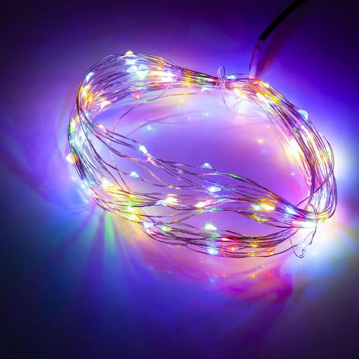 ZGWJ 12 Pack Fairy Lights Battery Operated, 7ft 20 Mini LED Fairy String Lights Silver Wire 3 Modes