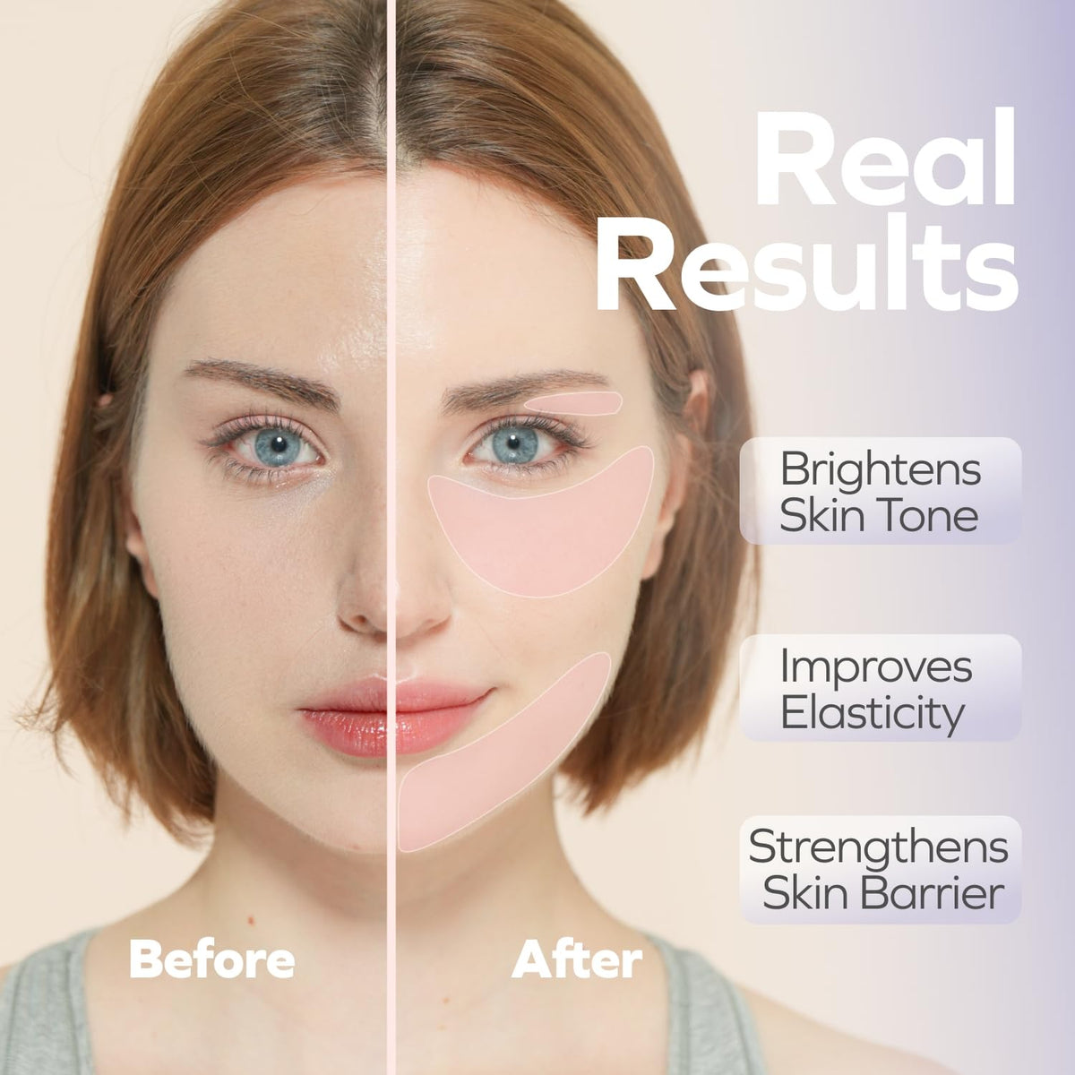 Collagen Booster Gel Serum for Korean Skin Care & Microcurrent Face Massagers, Filled With Collagen